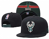 Bucks Team Logo Black Adjustable Hat GS,baseball caps,new era cap wholesale,wholesale hats